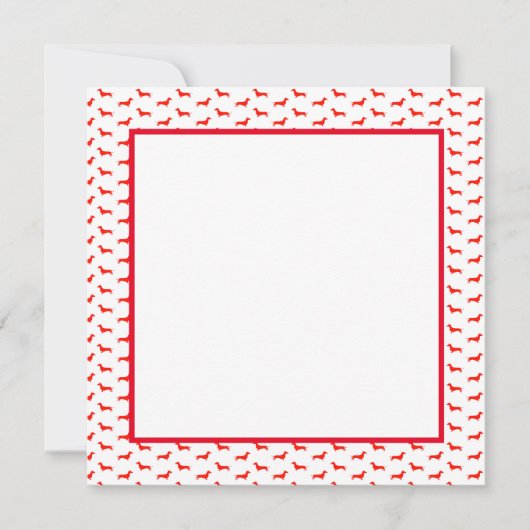 フラット·招待状, 5.25 x 5.25#フラットモデル# 招待状 (正面)