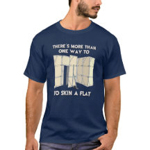 フラットTシャツの皮を被る方法は1つじゃない