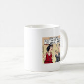 フラッパーのドレス コーヒーマグカップ (正面右)