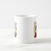 フラッパーのドレス コーヒーマグカップ (中央)