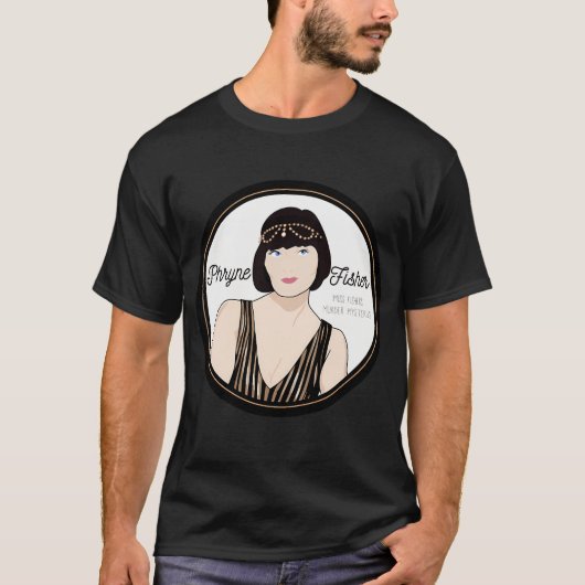 フラッパーのミス・フィッシャー Tシャツ (正面)