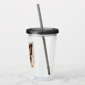 フラッパーの女の子の蝶への変態1922 アクリルタンブラー (左)