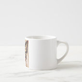 フラッパーの女の子の蝶への変態1922 エスプレッソカップ (右)