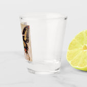 フラッパーの女の子の蝶への変態1922 ショットグラス (右)