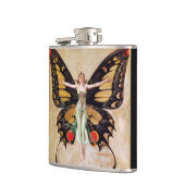 フラッパーの女の子の蝶への変態1922 フラスク (左)