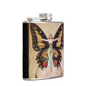 フラッパーの女の子の蝶への変態1922 フラスク (右)