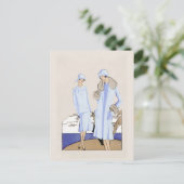 フラッパーの女性 シーズンポストカード (スタンド正面)