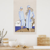 フラッパーの女性 ポスター (キッチン)