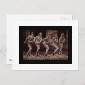 フラッパーエラ踊り女子 ポストカード (正面/裏面)