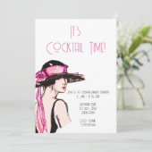 フラッパーガールカクテルパーティー 招待状 (スタンド正面)