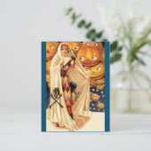 フラッパーガールハロウィーン ポストカード (スタンド正面)