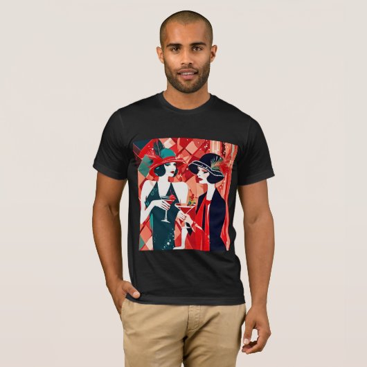 フラッパークリスマスパーティー Tシャツ (正面フル)