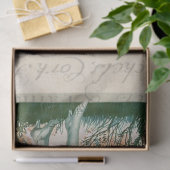 フラッパースタイルの女の子、花を集める。 薄葉紙 (ギフト)