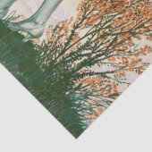 フラッパースタイルの女の子、花を集める。 薄葉紙 (詳細)