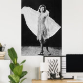 フラッパースタイルドレス， 1920s ポスター (ホームオフィス)