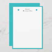 フラッパーソナライズされたト定型ノートカード ノートカード (正面/裏面)