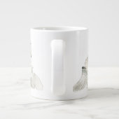 フラッパーファッションスケッチ ジャンボコーヒーマグカップ (裏面)