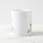 フラッパーファッションスケッチ ジャンボコーヒーマグカップ (正面)