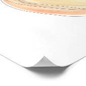 フラッパーファッションスケッチ – スカーフ付き女性 ポスター (角)