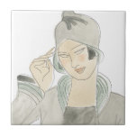 フラッパーファッションスケッチ タイル<br><div class="desc">フラッパーファッションスケッチVI 6月Erica Vess. | 139030D</div>