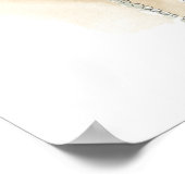 フラッパーファッションスケッチ – ヘアピース付き女性 ポスター (角)