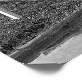 フラッパー女の子は自転車に乗って、1925年。ヴィンテージ写真 ポスター (角)