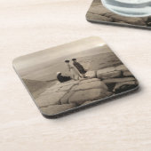 フラッパー女の子サンライズクフーピラミッド、エジプト1920 コースター (左側)