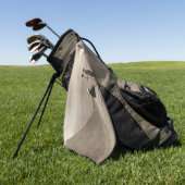 フラッパー女の子サンライズクフーピラミッド、エジプト1920 ゴルフタオル (グリーン)