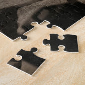 フラッパー女の子サンライズクフーピラミッド、エジプト1920 ジグソーパズル (側面)