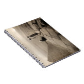 フラッパー女の子サンライズクフーピラミッド、エジプト1920 ノートブック (右側)