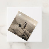 フラッパー女の子サンライズクフーピラミッド、エジプト1920 フェイバータグ (インサイチュ)