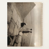 フラッパー女の子サンライズクフーピラミッド、エジプト1920 プランナー手帳 (裏面)