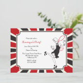 フラッパー招待状 招待状 (スタンド正面)