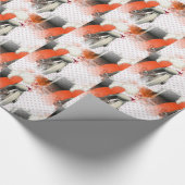 フラッパー水玉模様 ラッピングペーパー (角)