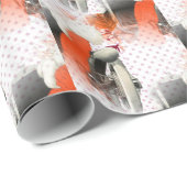 フラッパー水玉模様 ラッピングペーパー (ロールコーナー)