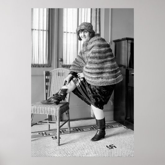 フラッパー禁止ブートフラスコ1922 ポスター (正面)