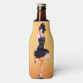 フラッパー踊り ボトルクーラー (ボトル正面)