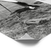 フラッパー遊ガールズゴルフ， 1926.ヴィンテージ写真 ポスター (角)