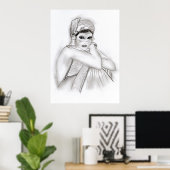 フラッパー・ガール ポスター (ホームオフィス)