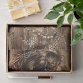 フラッパー・ガール・金ゴールド 薄葉紙 (ギフト)