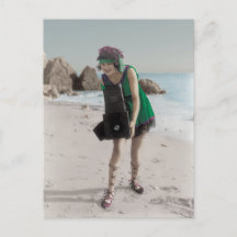 フラッパー・フォトグラファーのビーチ