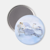 フラッパー（青） マグネット (正面/裏面)