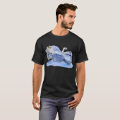 フラッパー（青） Tシャツ (正面フル)