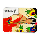 フラッパ保ーの得点 マグネット (横)