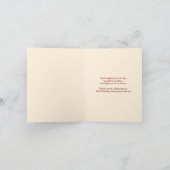 フラッフェイクプゴールデン記念日サンキューカード 招待状 (内部)