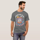 フラップを開いて海の香りを嗅ごう Tシャツ (正面フル)