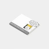 フラップマンガ猫好きの猫 ポストイット (アングル)