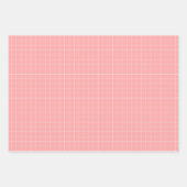 フラッモダントグラフィックデイジーピンク任意大事な行事 ラッピングペーパーシート (正面2)