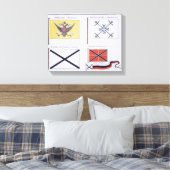 フラッロシアのグ，フラグフランスのの集から， c.1819 キャンバスプリント (インサイチュ (寝室))