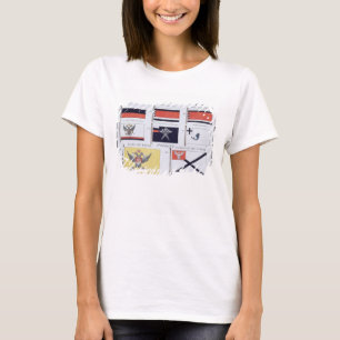 フラッロシアのグ，フラグフランスのの集から， c.1819 tシャツ